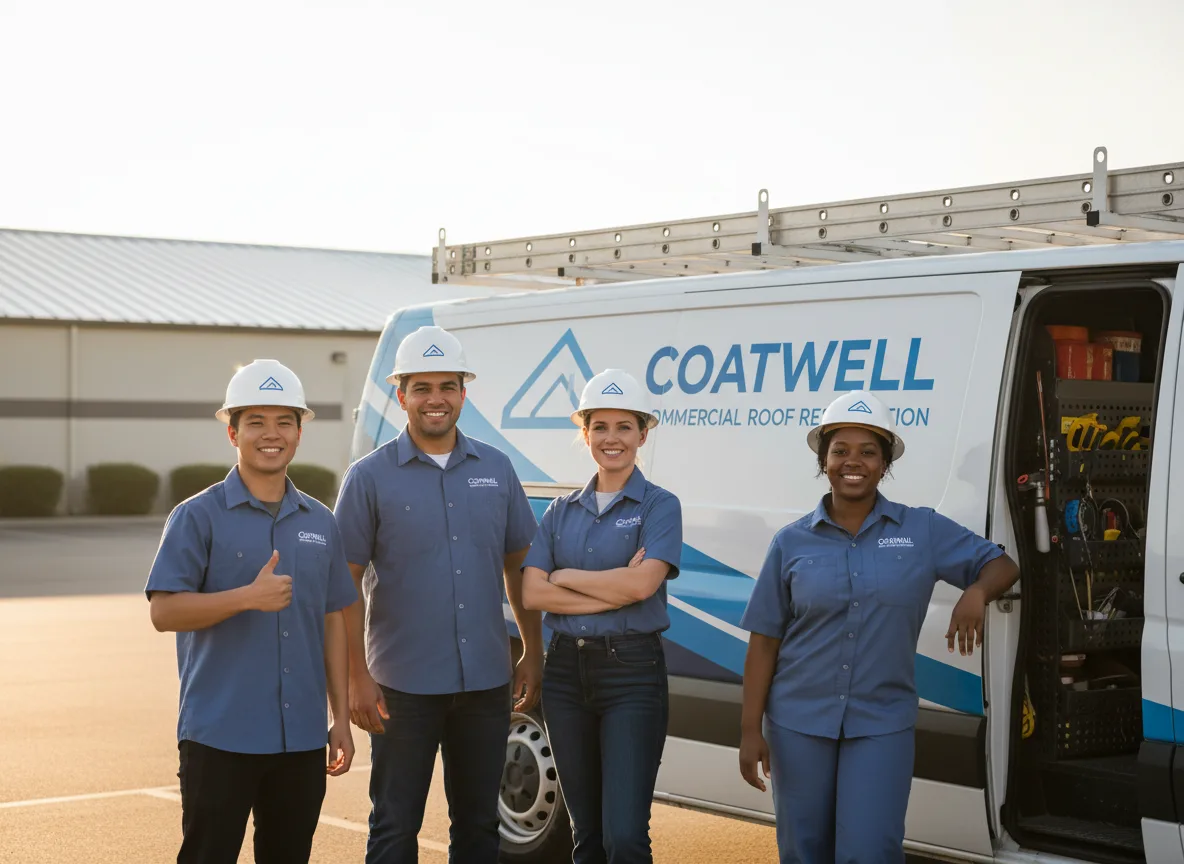 Commercial roof coating company in Gilmore, AR